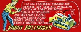 Retrobot - Robot Bulldozer - Six Features