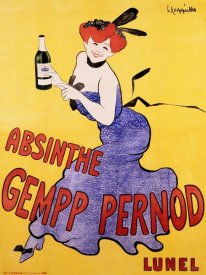 Leonetto Cappiello - Absinthe Gempp Pernod, 1903