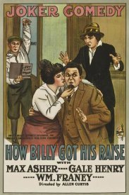 Unknown 20th Century American Illustrator - Movie Poster: How Billy Got His Raise