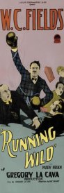 Unknown 20th Century American Illustrator - Movie Poster: W.C. Fields - Running Wild