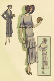 Vintage Fashion - Springtime Dress in Lavender