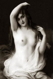 Vintage Nudes - A Long-Haired Nude