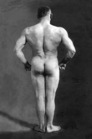 Vintage Muscle Men - Bodybuilder's Back