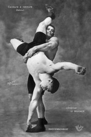 Vintage Wrestler - Ceinture a Rebours Debout