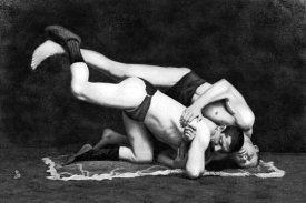 Vintage Wrestler - Post and Drop