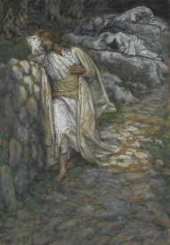 James Tissot - My Soul is Sorrowful unto Death, The Life of Our Lord Jesus Christ, 1886-1894