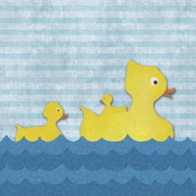 BG.Studio - Ducks - Mother Duck with Two Ducklings