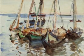 John Singer Sargent - Portuguese Boats, ca. 1903