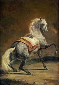 Theodore Gericault - Dappled Grey Horse (Reversed)