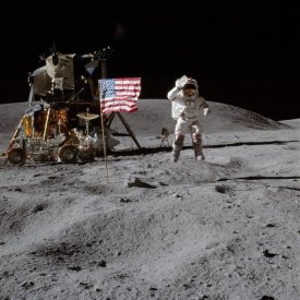 NASA - Moonwalk, Apollo 16, 1972