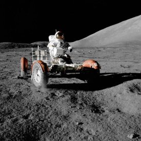 NASA - Lunar Roving Vehicle, Apollo 17, 1972