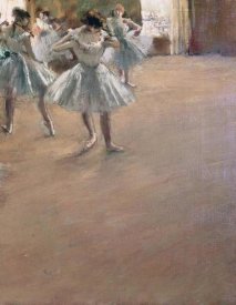 Edgar Degas - Danseuses Montant Un Escalier (right)