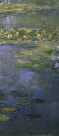 Claude Monet - Water Lilies (Nympheas) IV (right)