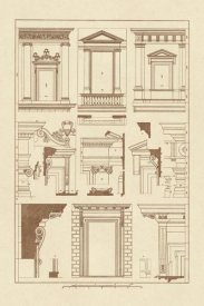 J. Buhlmann - Windows of Palazzo Non Finito, Palace and House at Rome