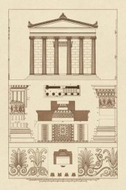 J. Buhlmann - Portico, Coffer and Palmette-Ornament