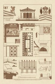 J. Buhlmann - Temple of Athene and Theseus, Polychrome
