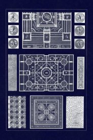 J. Buhlmann - Painted Ceilings and Pavements from Pompeii (Blueprint)