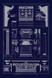 J. Buhlmann - Entablatures and Capitals (Blueprint)