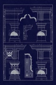 J. Buhlmann - Doric and Tuscan Orders (Blueprint)