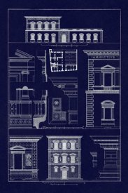 J. Buhlmann - Palazzos Pandolfini and Bartolini at Florence (Blueprint)
