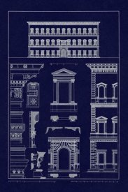 J. Buhlmann - Palazzo Vendramin - Calergi at Venice (Blueprint)