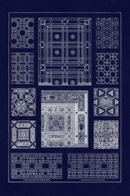 J. Buhlmann - Ceilings with Bays and Mouldings (Blueprint)