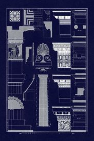 J. Buhlmann - Details of Parthenon, Polychrome (Blueprint)