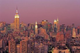 Richard Berenholtz - Sunset Over Manhattan