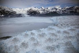 Matthias Breiter - Hubbard Glacier encroaching on Gilbert Point, Wrangell-St. Elias National Park, Alaska