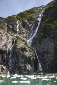 Matthias Breiter - Waterfalls near South Sawyer Glacier, Tracy Arm-Fords Terror Wilderness, Tongass National Forest, Alaska