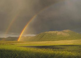 Tim Fitzharris - Rainbow over Boulder Mountains, Idaho