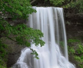 Tim Fitzharris - Cascading waterfall in Jefferson National Forest, Virginia
