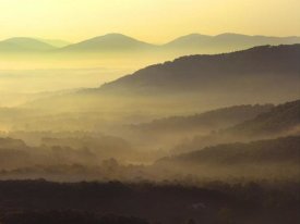 Tim Fitzharris - Appalachian Mountains from Doughton Park, Blue Ridge Parkway, North Carolina