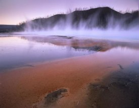 Tim Fitzharris - Steaming hot springs at Lower Geyser Basin, Yellowstone National Park, Wyoming
