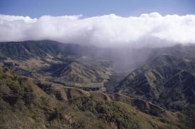 Michael and Patricia Fogden - Deforested hills, Monteverde Cloud Forest Reserve, Costa Rica