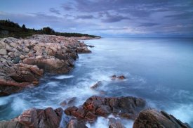 Scott Leslie - Coastal granite rocks, Cape Breton Highlands National Park, Gulf of St. Lawrence, Nova Scotia, Canada
