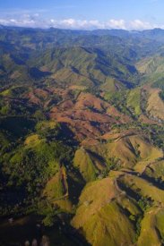 Christian Ziegler - Lowland tropical rainforest cleared for cattle farming, Soberania National Park, Panama