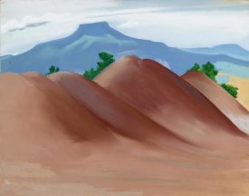 Georgia O'Keeffe - Red Hills with the Pedernal, 1936