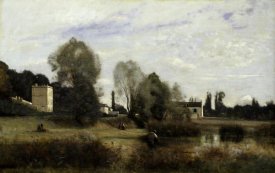 Jean-Baptiste-Camille Corot - Ville d'Avray, 1865