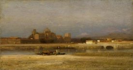 Samuel Colman - On the Viga, Outskirts of the City of Mexico, 1892