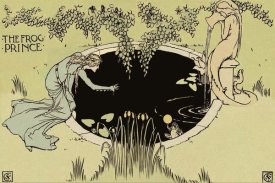 Walter Crane - Frog Prince - The Fountain