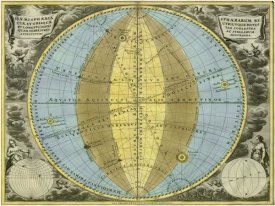 Andreas Cellarius - Maps of the Heavens: Hemisphaeria Sphaerarum