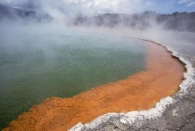 Tui De Roy - Champagne Pool, a volcanic lake, Waiotapu, Rotorua, New Zealand