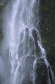 Konrad Wothe - Cascades of Stirling Falls, Milford Sound,  New Zealand