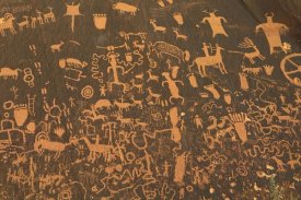 Gerry Ellis - Fremont petroglyphs, Newspaper Rock State Park, Utah