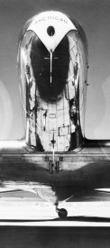 Unknown - Triptych - Front View of Passenger Airplane - Center Panel