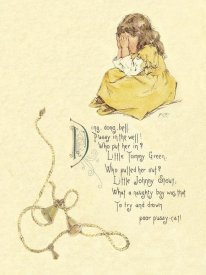 Maud Humphrey - Nursery Rhymes: Ding Dong Bell, Pussy in the Well