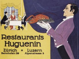 Advertisement - Cooks: Restaurants Huguenin