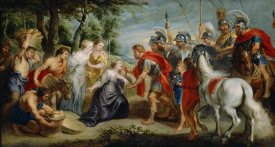 Workshop of Peter Paul Rubens - David Meeting Abigail