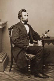 Mathew B. Brady -  President Abraham Lincoln, Washington D.C., 1865